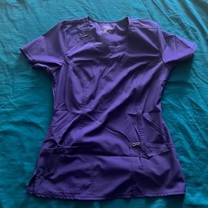 Purple scrub top! Perfect condition!